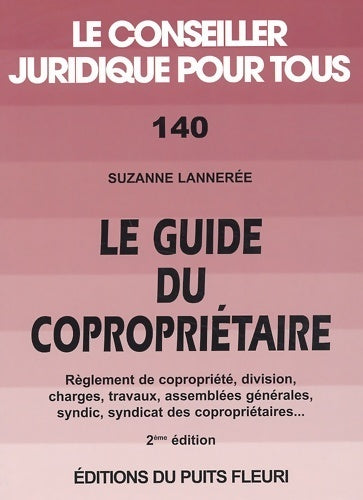 Livrenpoche : Guide du copropriétaire - Suzanne Lannerée - Livre