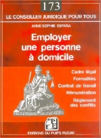 Livrenpoche : Employer une personne à domicile - Anne-Sophie España - Livre
