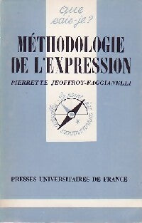 Méthodologie de l'expression - P. Jeoffroy-Faggianelli - Livre