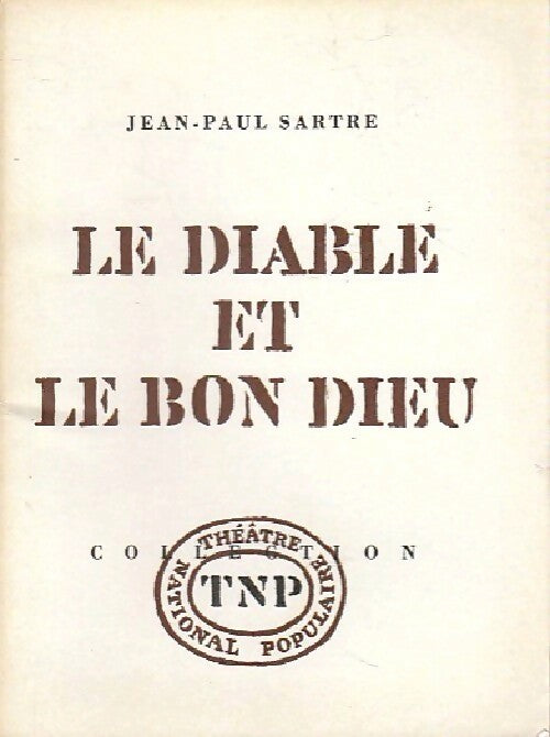 Livrenpoche : Le diable et le bon Dieu - Jean-Paul Sartre - Livre