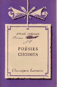 Livrenpoche : Poésies choisies - André Chénier - Livre