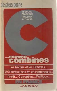 Livrenpoche : C... Comme combines - Edmond Legrand - Livre