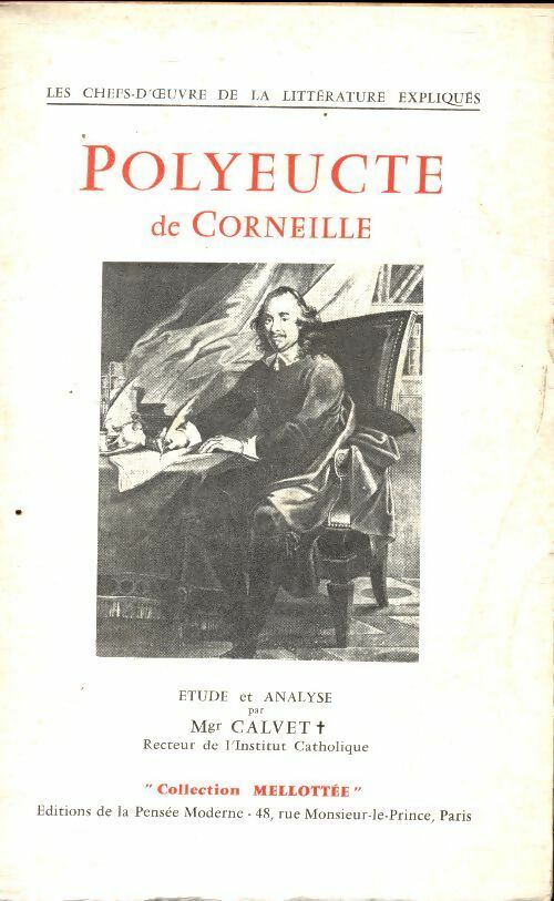Livrenpoche : Polyeucte de Corneille - Mgr Calvet - Livre
