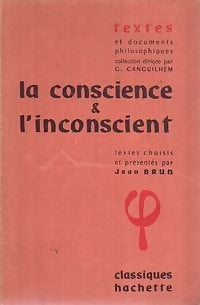 Livrenpoche : La conscience et l'inconscient - Jean Brun - Livre