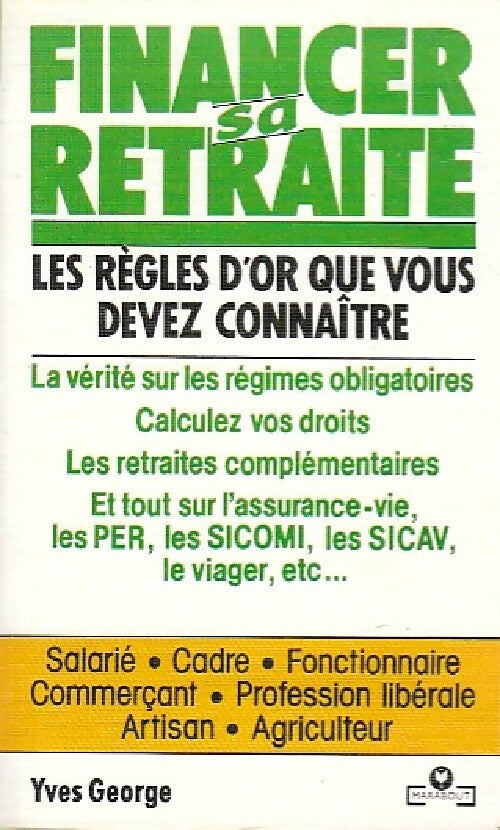 Livrenpoche : Financer sa retraite - Y. George - Livre