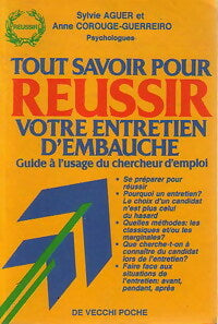 Livrenpoche : Tout savoir pour réussir votre entretien d'embauche - Sylvie Aguer, Anne Corouge-Guerreiro - Livre