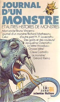 Livrenpoche : Journal d'un monstre et autres histoires de monstres - Collectif - Livre