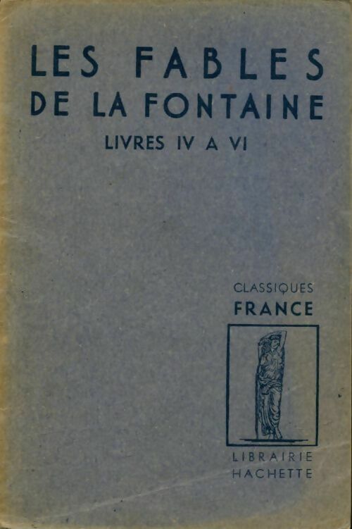 Livrenpoche : Fables (Livres IV à VI) - Jean De La Fontaine - Livre