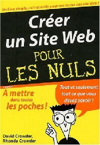 Livrenpoche : Créer un site web pour les nuls - David Crowder - Livre