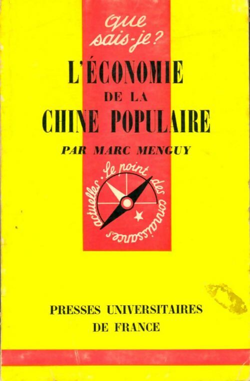 Livrenpoche : L'économie de la Chine - Marc Menguy - Livre