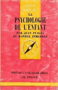 Livrenpoche : La psychologie de l'enfant - Jean Piaget, Inhelder Bärbel - Livre