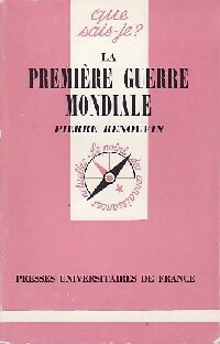 Livrenpoche : La première guerre mondiale - Pierre Renouvin - Livre