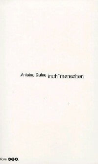 Livrenpoche : Inch'menschen - Antoine Dufeu - Livre