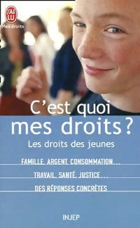 Livrenpoche : C'est quoi mes droits ? - INJEP - Livre