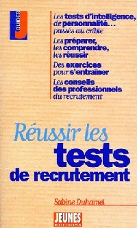 Livrenpoche : Réussir les tests de recrutement - Sabine Duhamel - Livre