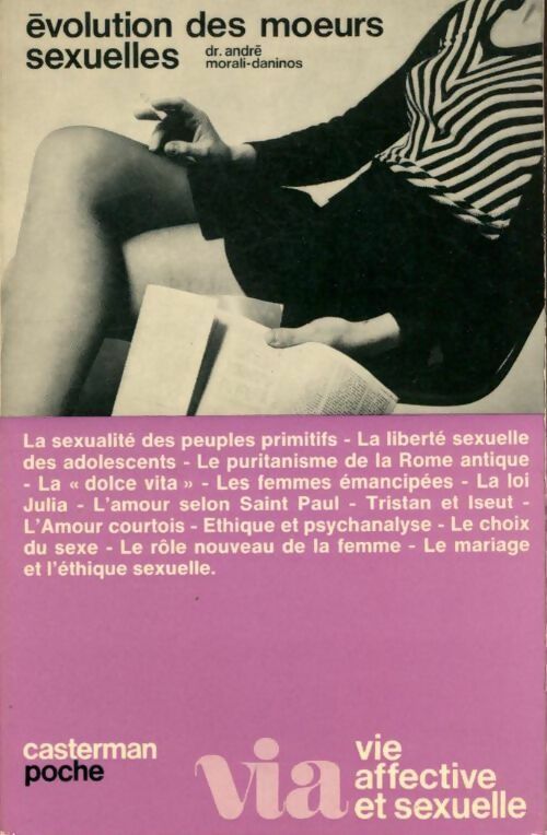 Livrenpoche : Evolution des moeurs sexuelles - André Morali-Daninos - Livre