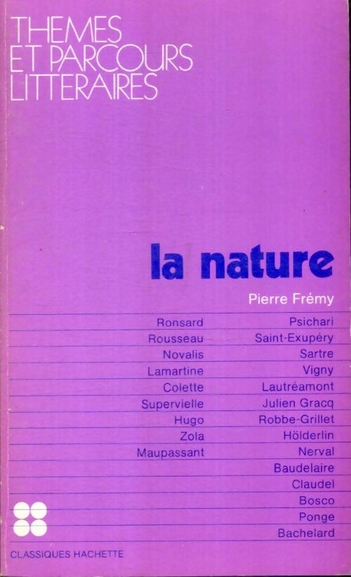 Livrenpoche : La nature - Pierre Frémy - Livre