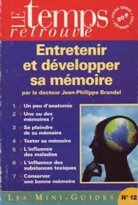 Livrenpoche : Entretenir et développer sa mémoire - Jean-Philippe Brandel - Livre