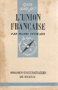 L'union Française - Henri Culmann - Livre