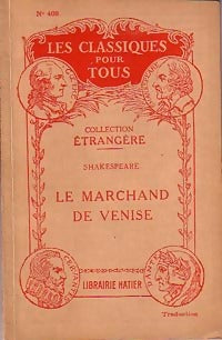 Livrenpoche : Le marchand de Venise - William Shakespeare - Livre