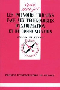 Livrenpoche : Le pouvoir urbain face aux technologies d'information et de communication - E. Eveno - Livre