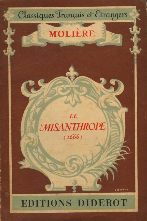 Livrenpoche : Le misanthrope - Molière - Livre