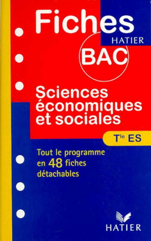 Livrenpoche : Sciences économiques et sociales : Terminales ES - Pascale Berger-Longuet - Livre