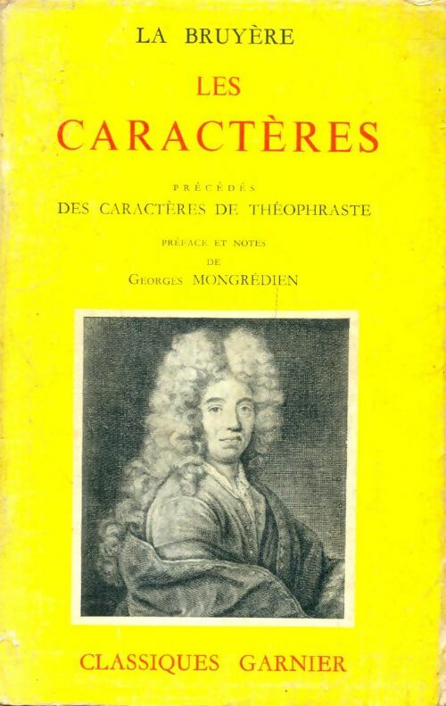 Livrenpoche : Les caractères - Jean De la Bruyère - Livre