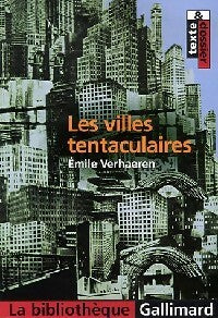 Livrenpoche : Les villes tentaculaires - Emile Verhaeren - Livre