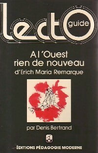 Livrenpoche : A l'ouest, rien de nouveau - Erich Maria Remarque - Livre