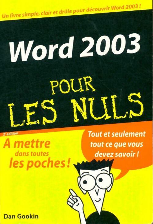 Livrenpoche : Word 2003 - Dan Gookin - Livre