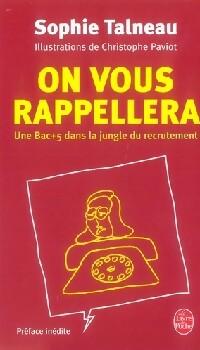 Livrenpoche : On vous rappellera - Sophie Talneau - Livre