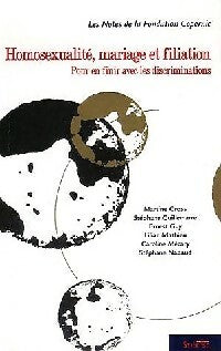 Livrenpoche : Homosexualité, mariage et filiation - Collectif - Livre