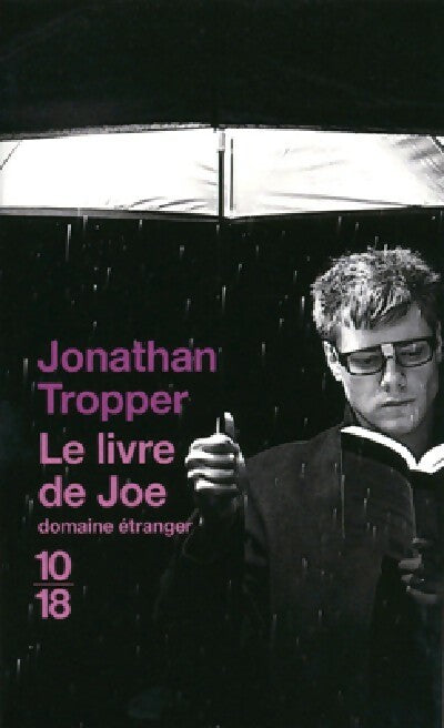 Livrenpoche : Le livre de Joe - Jonathan Tropper - Livre
