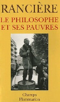 Livrenpoche : Le philosophe et ses pauvres - Jacques Rancière - Livre