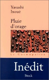 Livrenpoche : Pluie d'orage - Yasushi Inoué - Livre