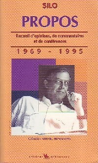 Livrenpoche : Propos (1969-1995) - Silo - Livre