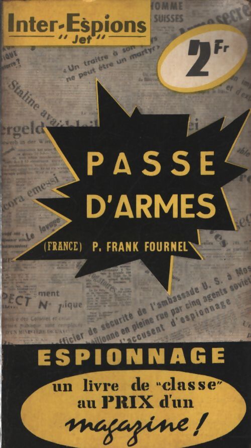 Passe d'armes - P. Franck Fournel - Livre