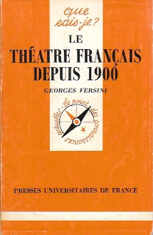 Livrenpoche : Le théâtre français depuis 1900 - Georges Versini - Livre