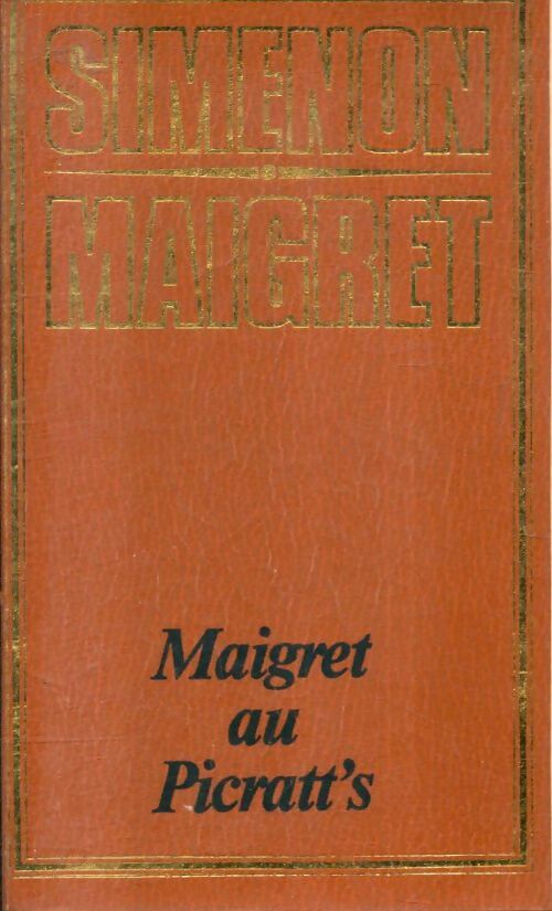 Livrenpoche : Maigret au Picratt's - Georges Simenon - Livre