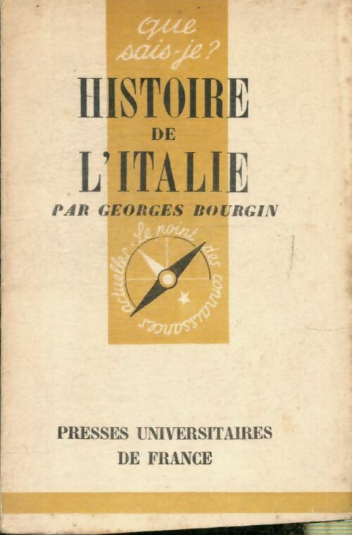 Livrenpoche : Histoire de l'Italie - Georges Bourgin - Livre