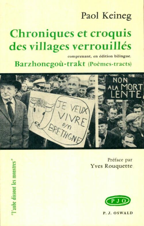 Livrenpoche : Chroniques et croquis des villages verrouillés - Paol Keineg - Livre