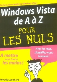 Livrenpoche : Windows Vista de A à Z - Woody Leonhard - Livre