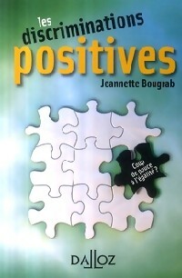 Livrenpoche : Les discriminations positives - Jeannette Bougrab - Livre