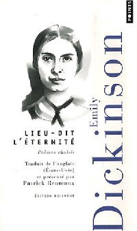 Lieu-dit l'éternité - Emily Dickinson - Livre