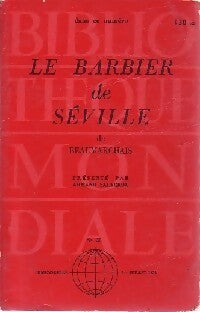 Livrenpoche : Le barbier de Séville - Beaumarchais - Livre
