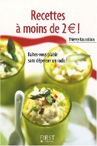 Livrenpoche : Recettes à moins de 2 euros - Thierry Roussillon - Livre