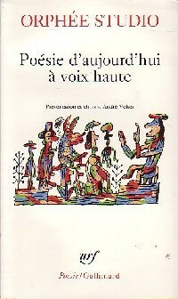 Livrenpoche : Poésie d'aujourd'hui à voix haute - André Velter - Livre