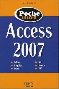 Livrenpoche : Access 2007 - Daniel-Jean David - Livre