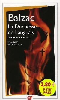 Livrenpoche : La duchesse de Langeais - Honoré De Balzac - Livre